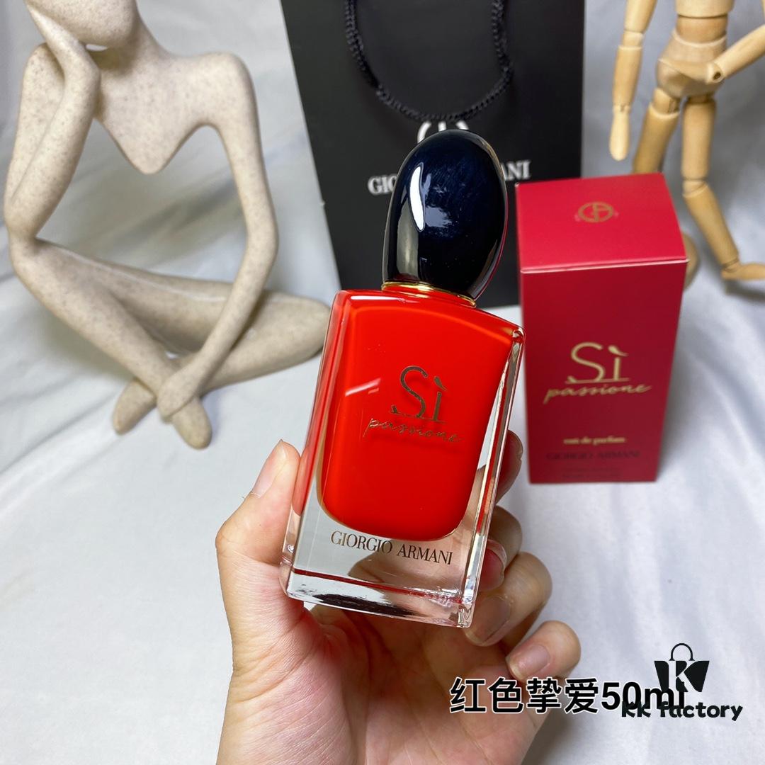 Armani Si Passione Red Limited Edition Perfume 2018 New EDP Concentrated Fragrance 50ml