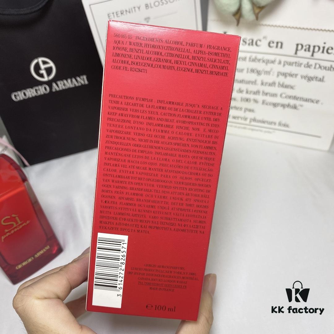 6931b025ccd8ab3d7afa4095 GIORGIO ARMANI Armani New 2020 Gradual Red Love Essence Edition Women's Perfume EDP Intense Fragrance 100ml