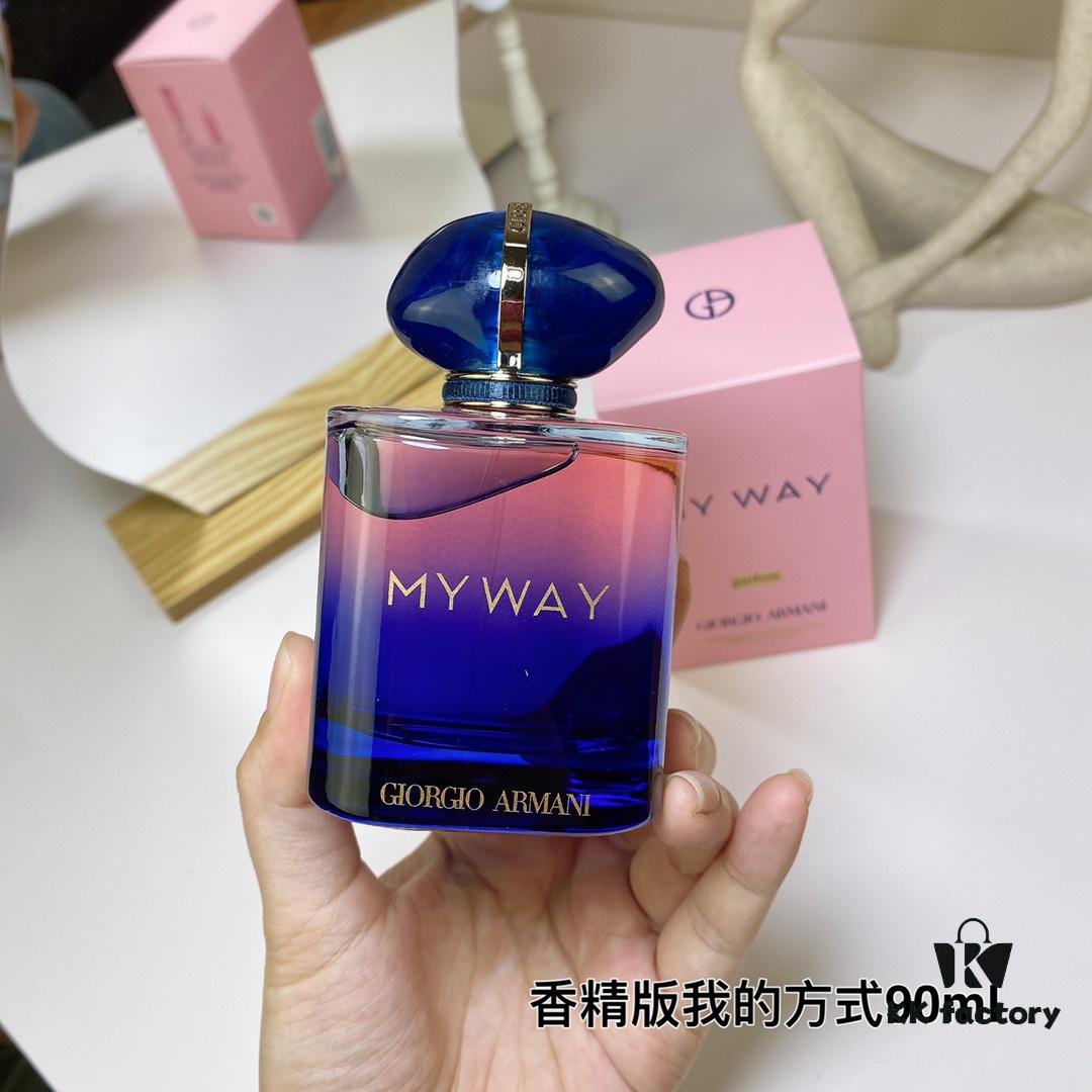 6931b026ccd8ab3d7afa40a3 New Arrival 2024 My Way Armani Si Passione Parfum Intense Perfume 90ml