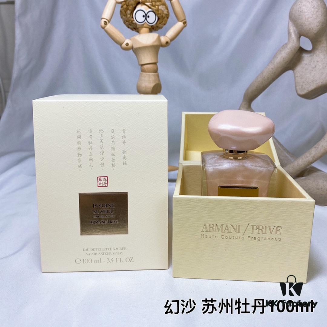 6931b029ccd8ab3d7afa40cb Armani Prive Myrrh Garden Suzhou Peony Pink Flare Limited Edition Perfume 100ml