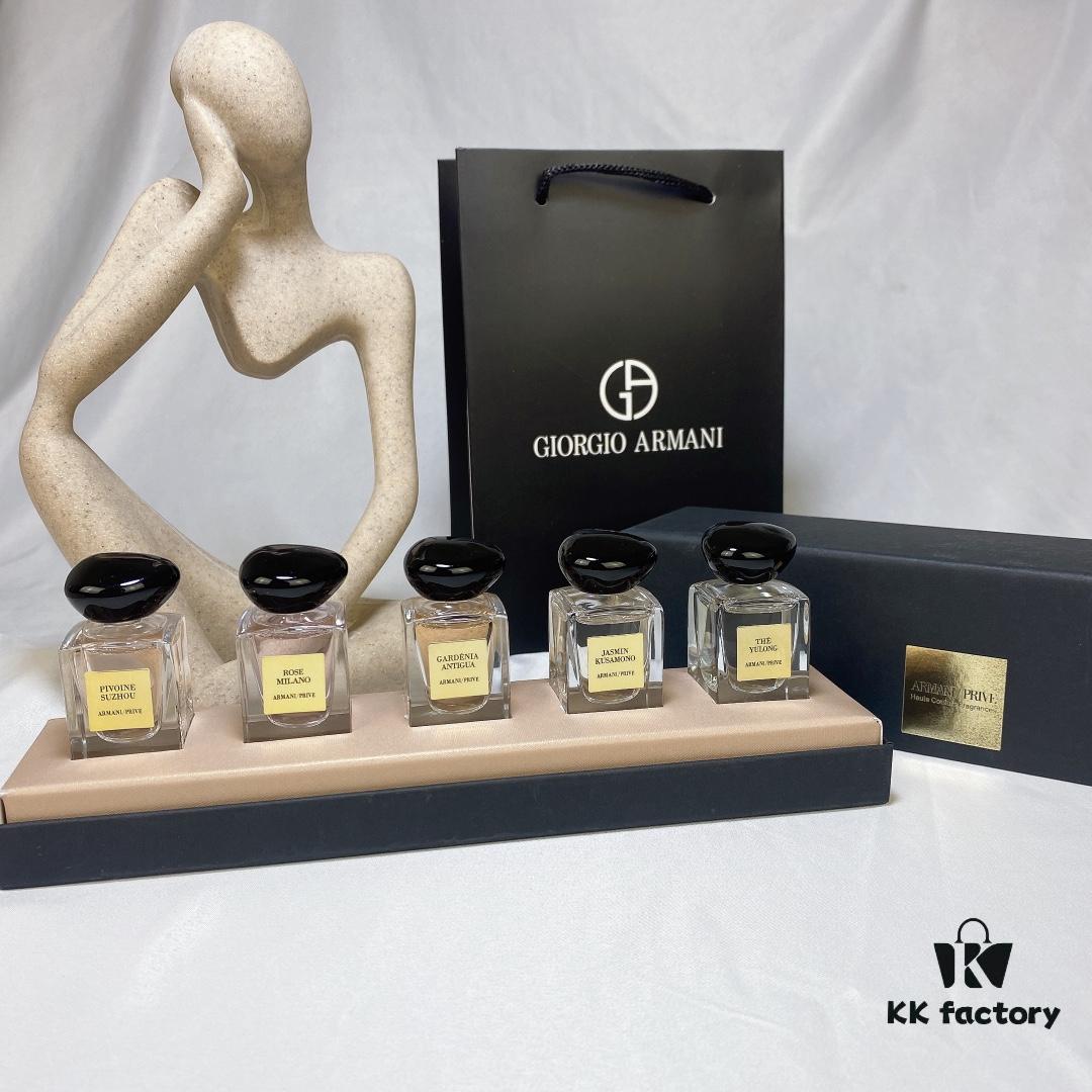 Q-Style Armani Privé Perfume Mini Set 7.5ml Five-Piece Collection