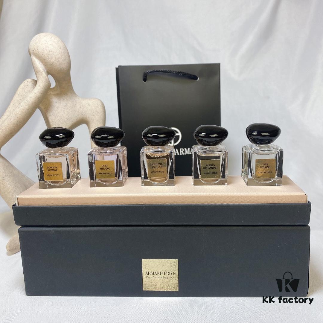 Q-Style Armani Privé Perfume Mini Set 7.5ml Five-Piece Collection