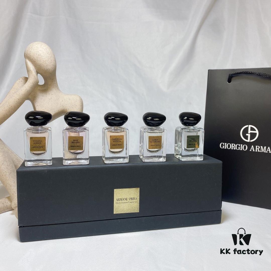 Q-Style Armani Privé Perfume Mini Set 7.5ml Five-Piece Collection