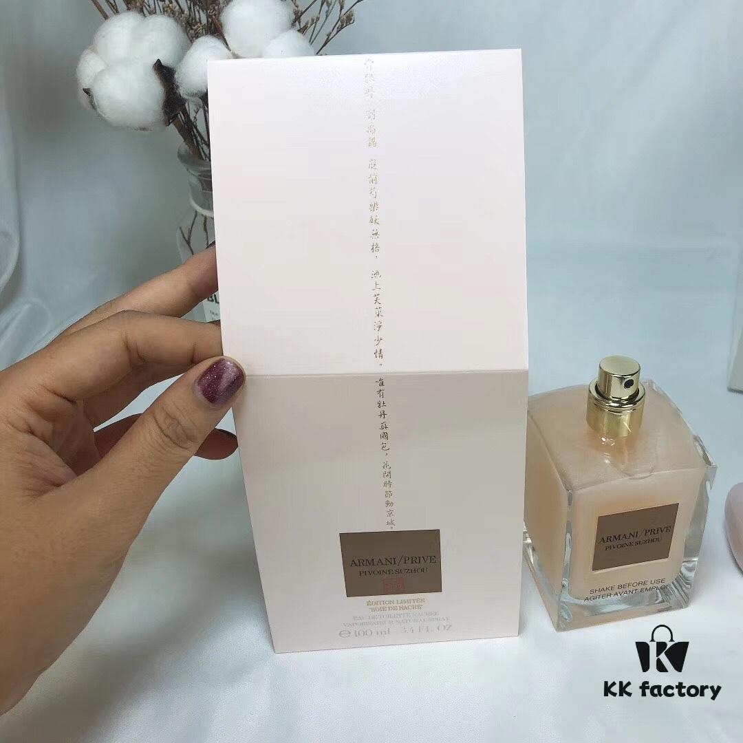 6931b03bccd8ab3d7afa41cc Counter New Arrival Chinese Style 🌸 Armani Prive Suzhou Peony Pink Flawed Limited Edition Perfume 100ml