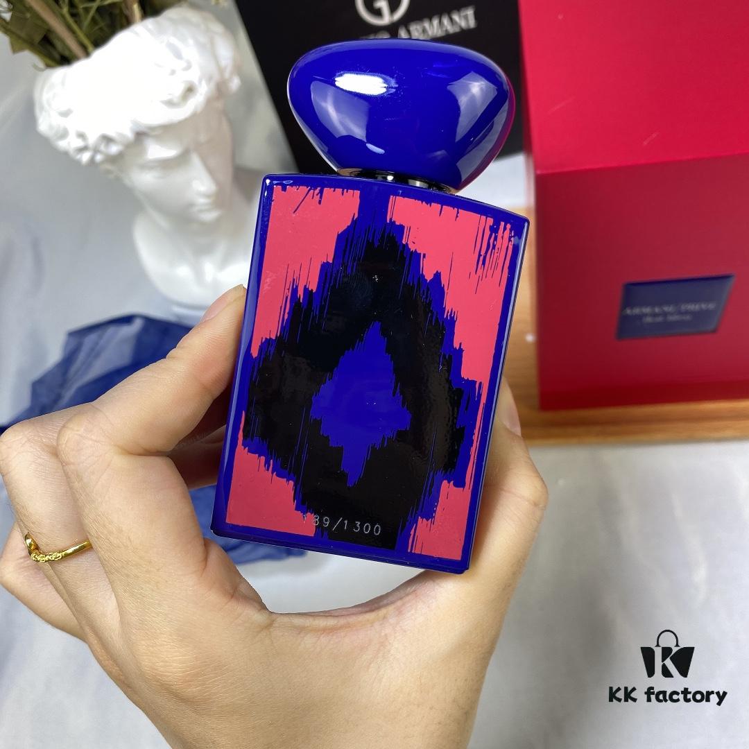 6931f44a3a89a121ed546235 Red Box Spicy Ikat Bleu 100ml, Armani Arman Privé Ikat Bleu 2020
