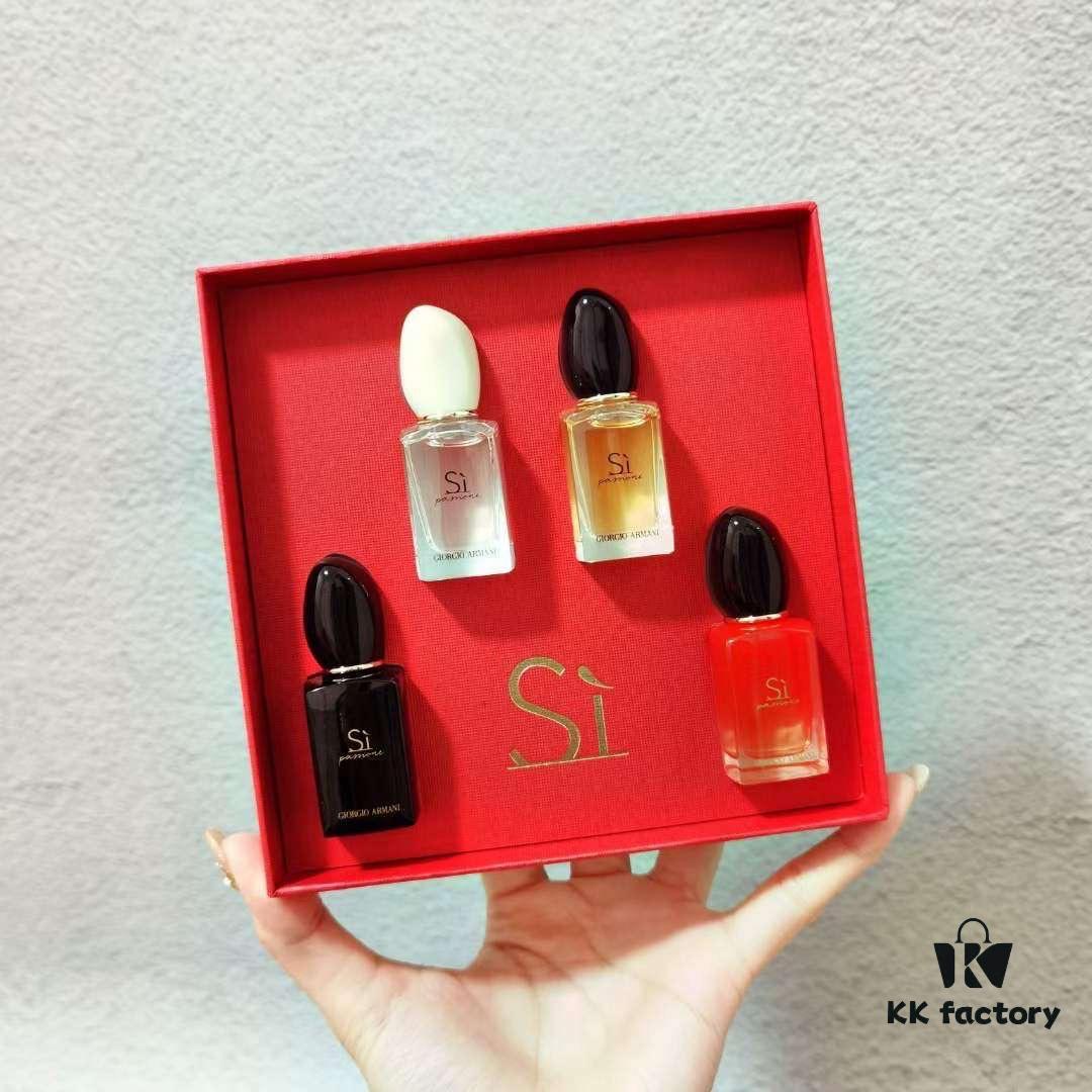 6931f44b3a89a121ed54623d Armani Passion Perfume Sample Set of 4 in Box – Counter Quality