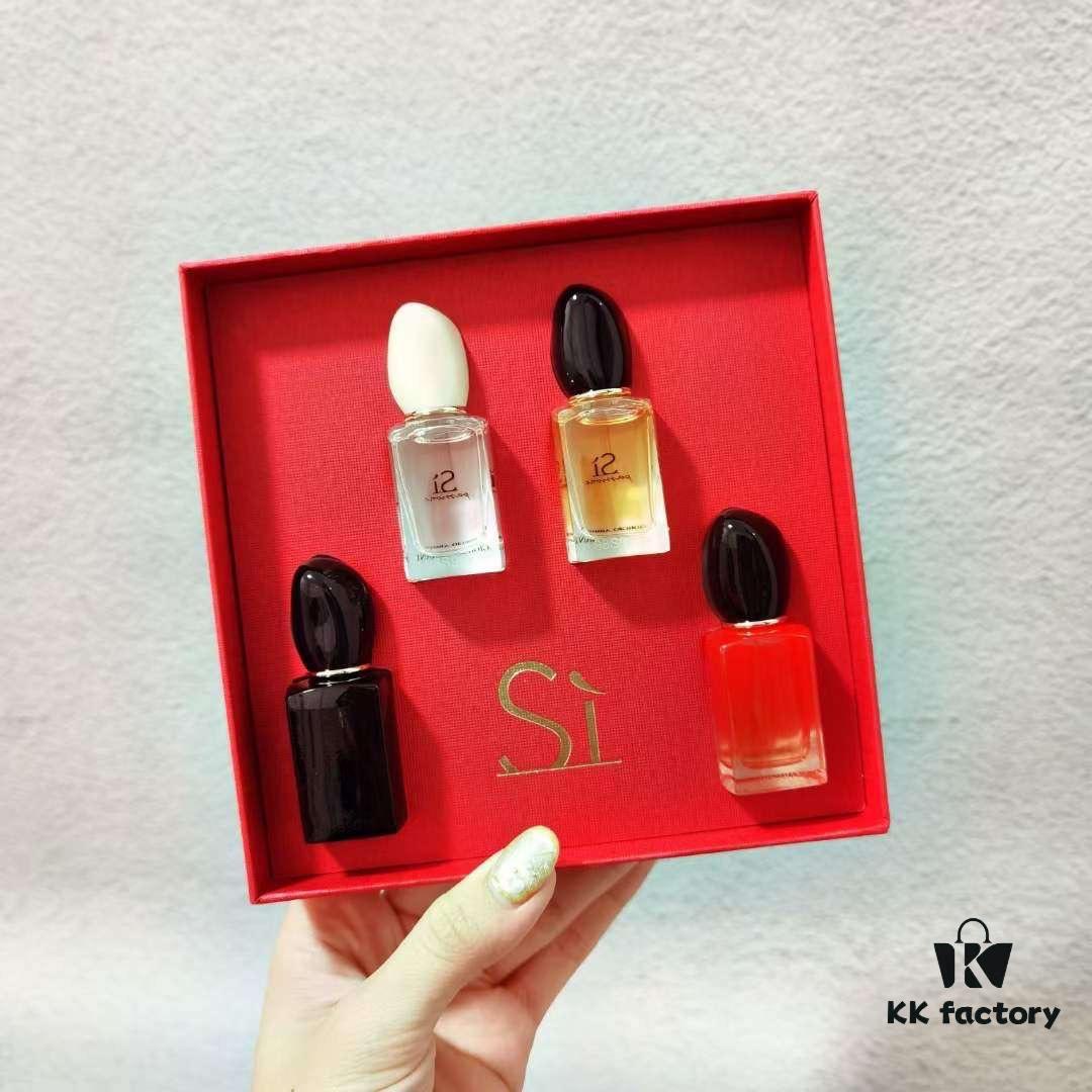 6931f44b3a89a121ed54623e Armani Passion Perfume Sample Set of 4 in Box – Counter Quality