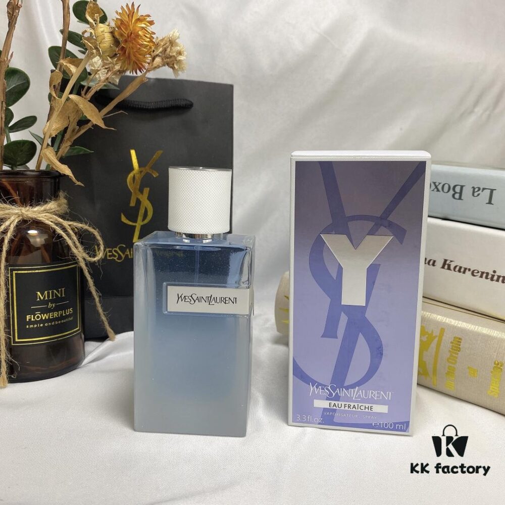 6931f4513a89a121ed546293 YSL Saint Laurent Y Eau de Toilette for Men - 2020 New Arrival, Matte Finish Fresh Fragrance, 100ml