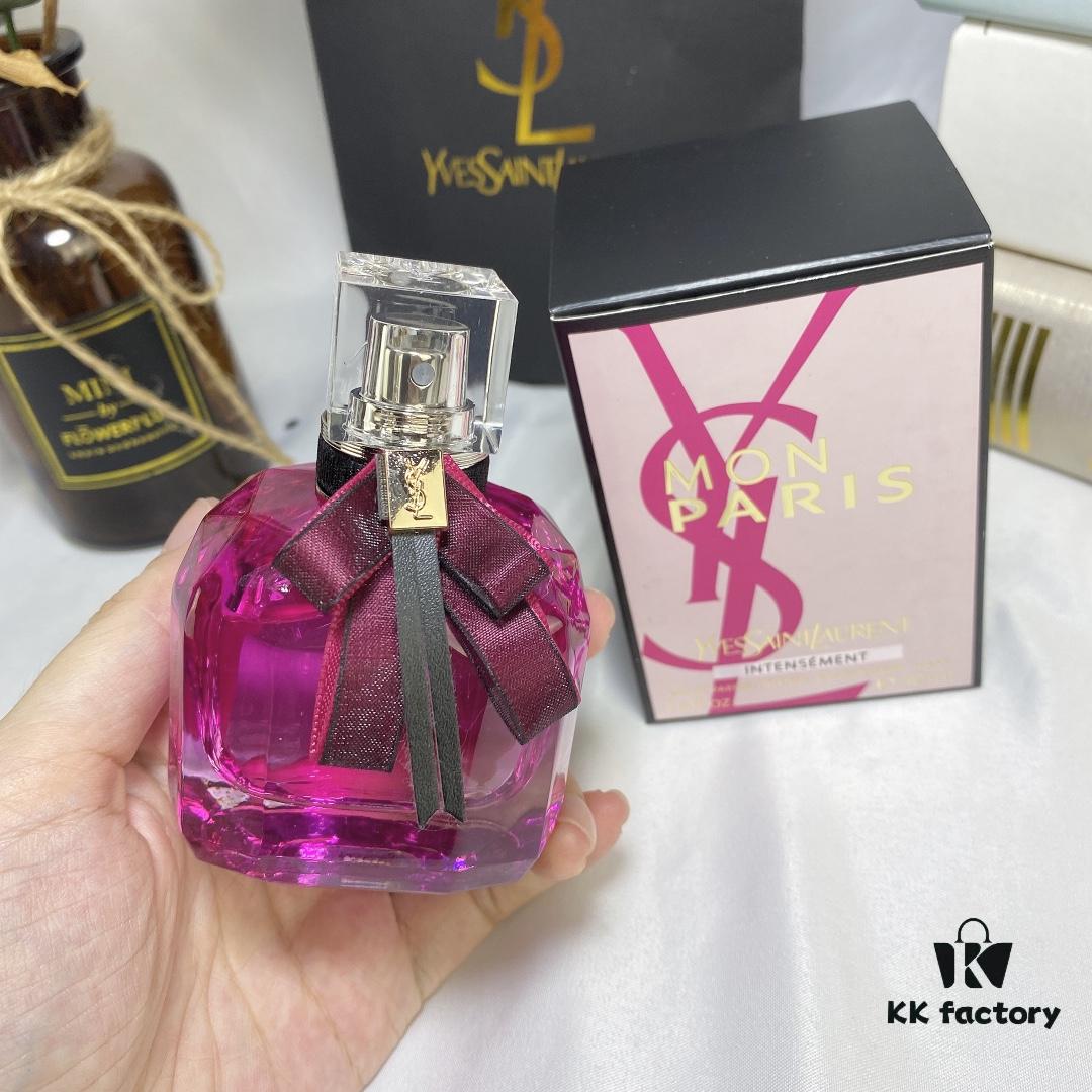 6931f45c3a89a121ed54631d YSL Saint Laurent Mon Paris Intensement New Version Reverse Paris Rose Floral Women's Eau de Parfum 90ml