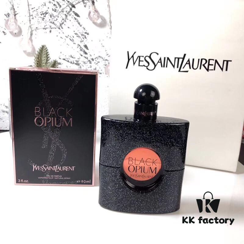 90ml Counter YSL Saint Laurent Black Opium Women's Perfume Rock'n'Roll Black Opium EDP