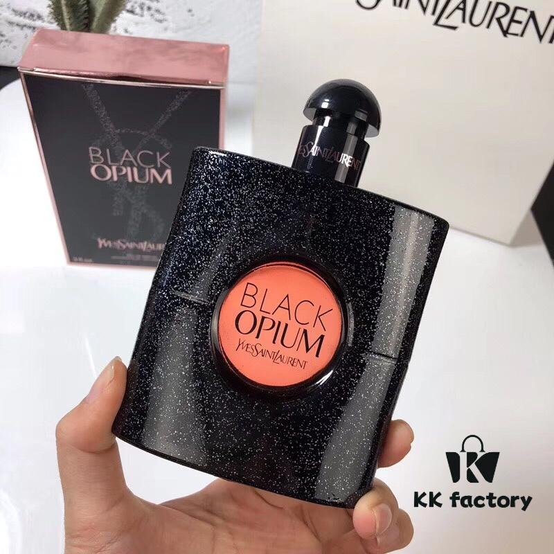 6931f45e3a89a121ed546344 90ml Counter YSL Saint Laurent Black Opium Women's Perfume Rock'n'Roll Black Opium EDP