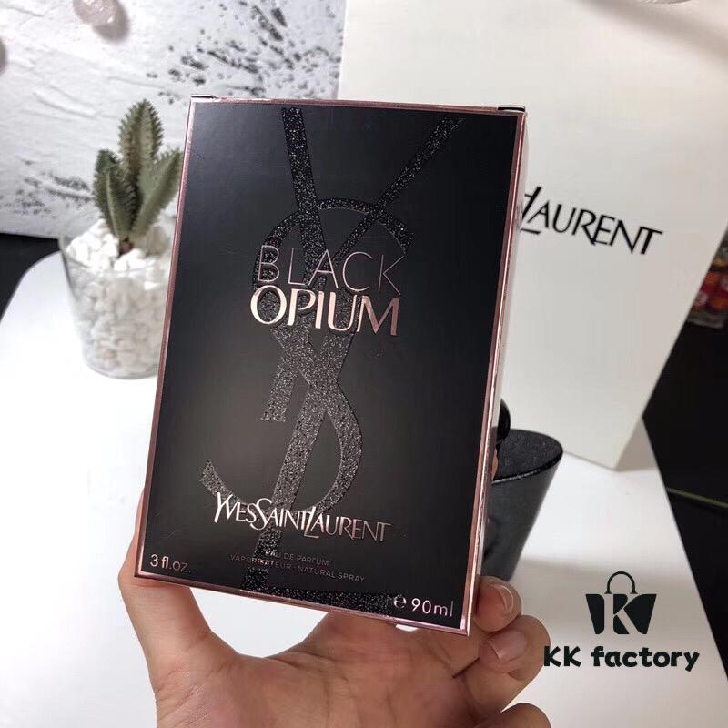 6931f45e3a89a121ed546346 90ml Counter YSL Saint Laurent Black Opium Women's Perfume Rock'n'Roll Black Opium EDP