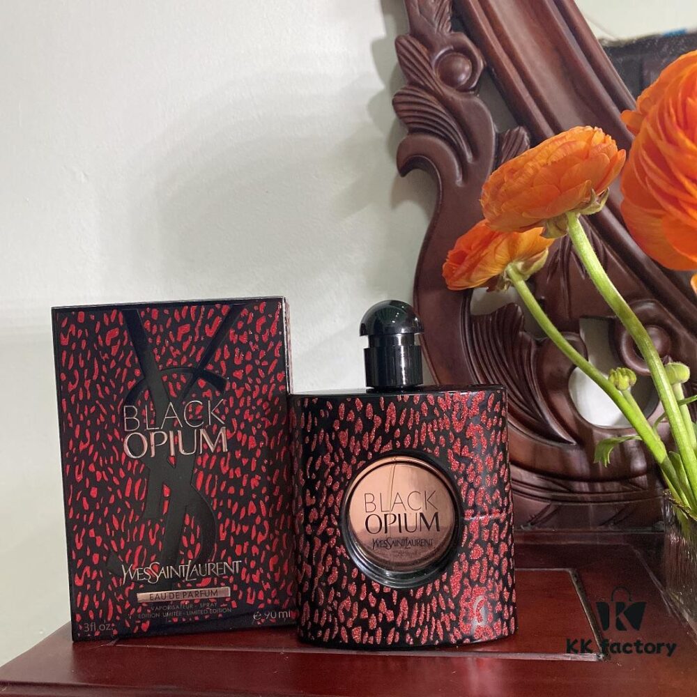 6931f45f3a89a121ed546352 YSL Saint Laurent Black Opium Noir Pour Femme Perfume 90ml Christmas Limited Edition