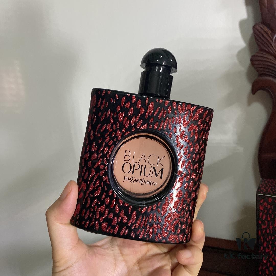 6931f45f3a89a121ed546353 YSL Saint Laurent Black Opium Noir Pour Femme Perfume 90ml Christmas Limited Edition