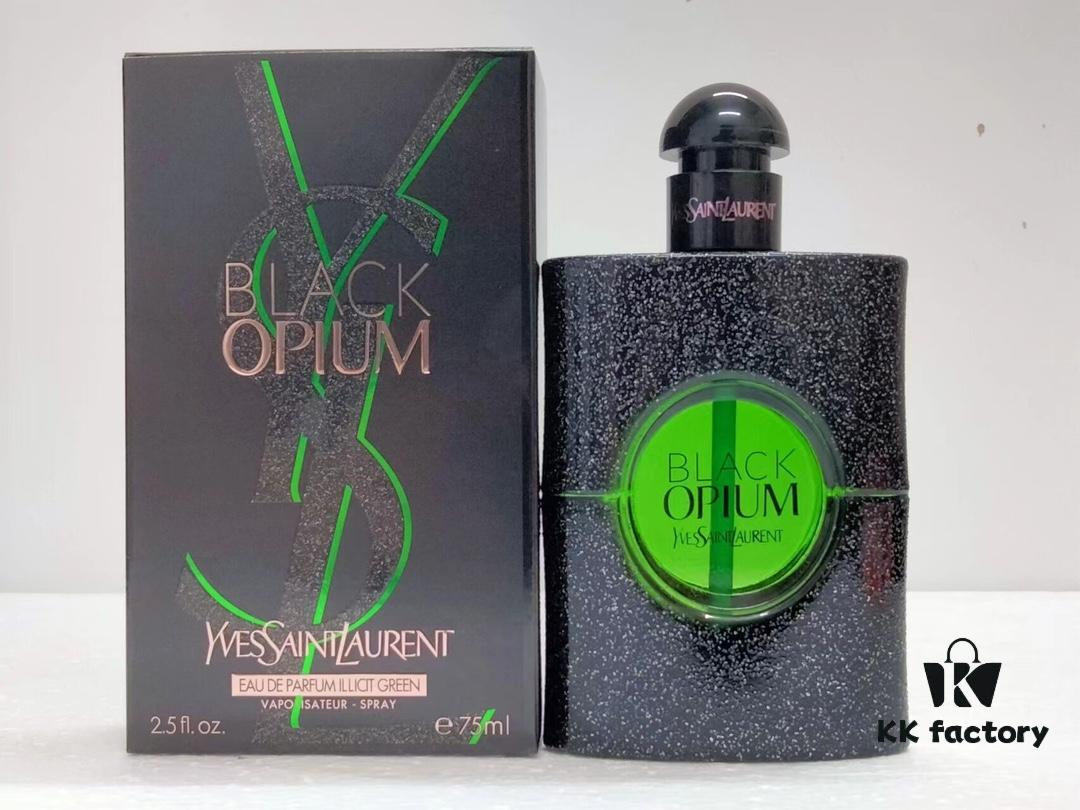 6931f4623a89a121ed546378 YSL Saint Laurent New Black Opium Illicit Green Perfume for Women EDP Intense Fragrance 75ml