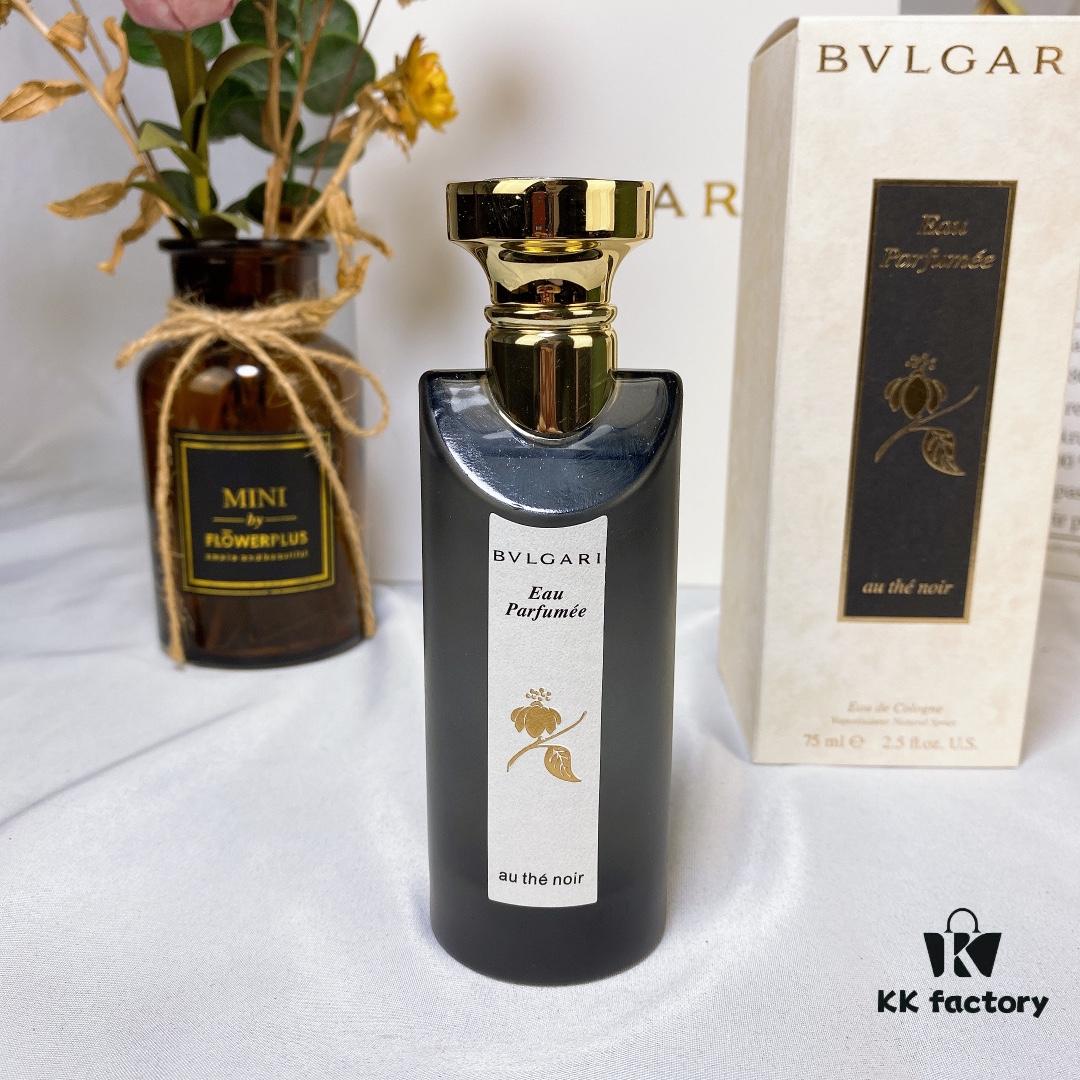 6931f4733a89a121ed546444 Bvlgari The Noir Black Tea Unisex Fragrance 75ML EDC Cologne, Oud Rose with Leather and Medicinal Woody Notes