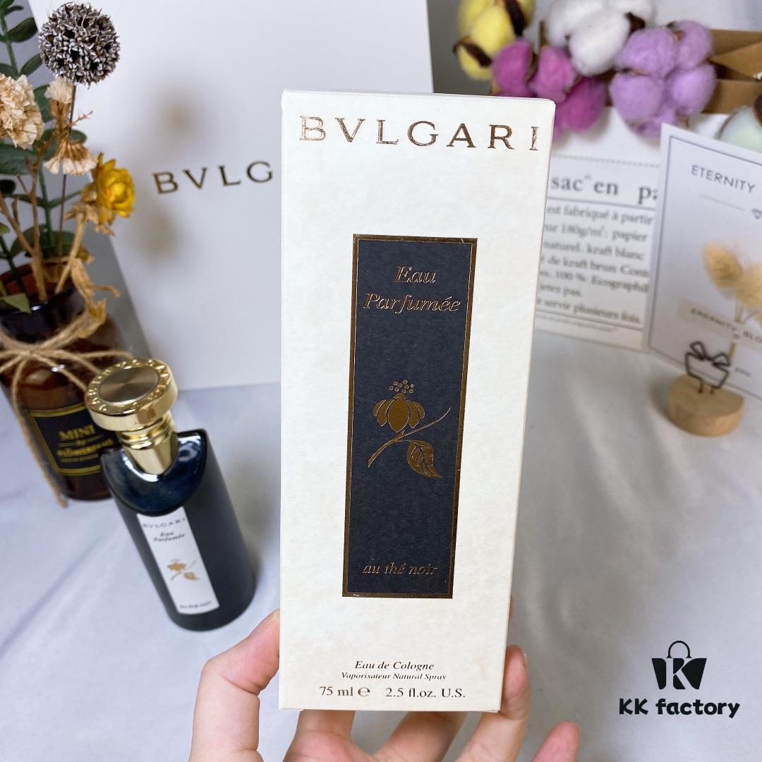 6931f4733a89a121ed546445 Bvlgari The Noir Black Tea Unisex Fragrance 75ML EDC Cologne, Oud Rose with Leather and Medicinal Woody Notes