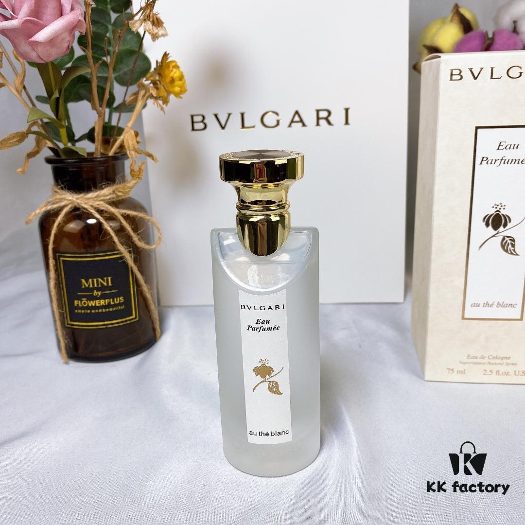 6931f4743a89a121ed54644d BVLGARI Bulgari White Tea Eau de Cologne for Unisex - Pure and Serene White Tea Aroma 75ml