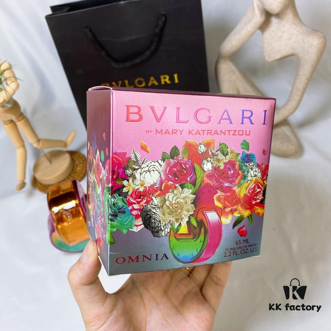 6931f4793a89a121ed546496 Bvlgari Omnia 2021 Limited Edition Coral Radiance EDT Rainbow Bottle - Fruity Floral Fragrance