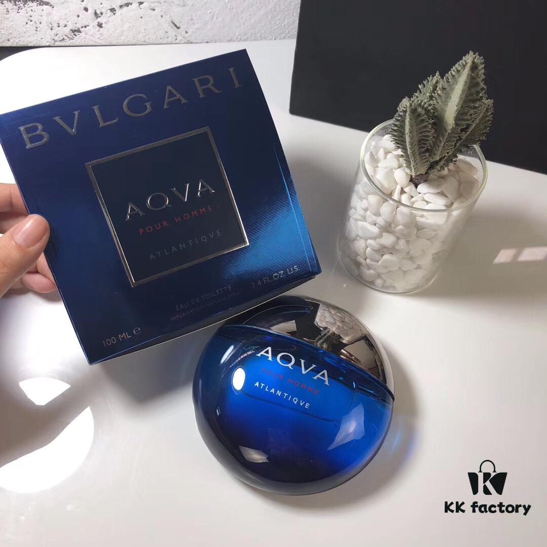 BVLGARI Aqua Atlantiqve Marine Musk Aquatic Blue Men's Perfume 100ML