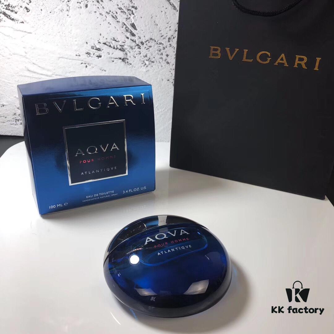 BVLGARI Aqua Atlantiqve Marine Musk Aquatic Blue Men's Perfume 100ML