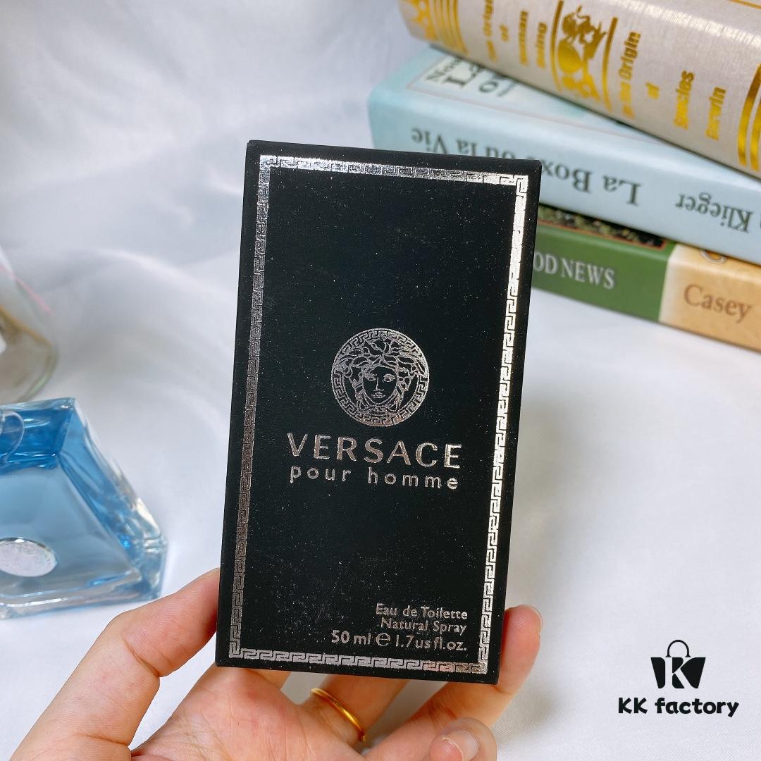 6931f47d3a89a121ed5464d4 50ml 💕 Versace Pour Homme Eau de Toilette for Men 50ML, Hidden Tube, Fragrance Family: Fresh Citrus Aquatic Notes - Top Notes: Citron, Orange Blossom, Bergamot, Cereal. Middle Notes: Geranium, Hyacinth, Sage, Cedarwood. Base Notes: Tonga Bean, Musk, Amber.