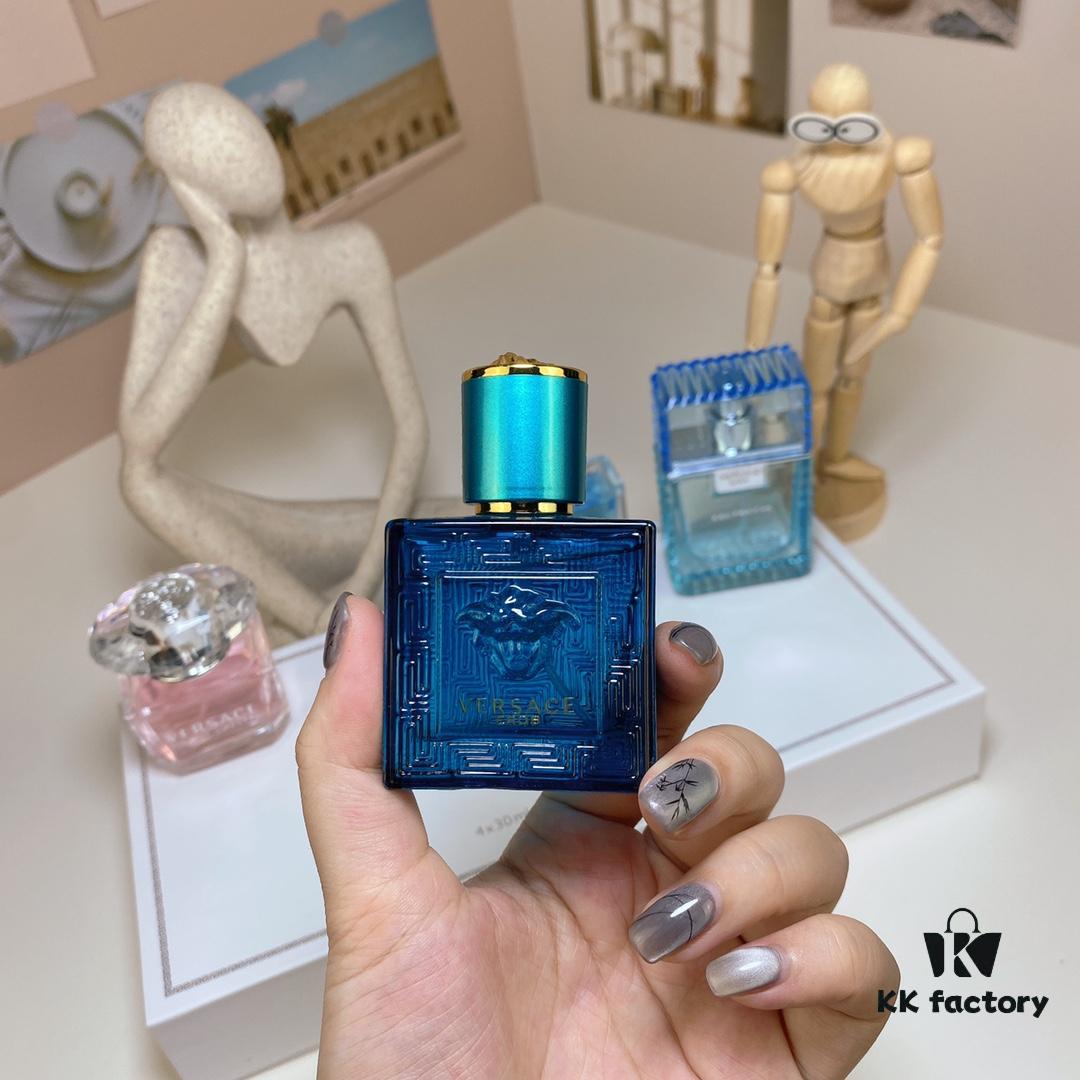 6931f4813a89a121ed546503 Versace Perfume Mini Set 30ml Four-Piece Set with Spray Nozzles