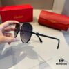 6931f4913a89a121ed5465df Cartier Men's 1:1 High-End Aviator Sunglasses, Elegant and Luxurious with Minimalist Signature Logo on Temples