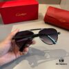 6931f4913a89a121ed5465e3 Cartier Men's 1:1 High-End Aviator Sunglasses, Elegant and Luxurious with Minimalist Signature Logo on Temples