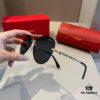 6931f4923a89a121ed5465e8 Cartier Men's 1:1 High-End Aviator Sunglasses, Elegant and Luxurious with Minimalist Signature Logo on Temples