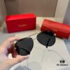 6931f4923a89a121ed5465e9 Cartier Men's 1:1 High-End Aviator Sunglasses, Elegant and Luxurious with Minimalist Signature Logo on Temples