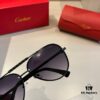 6931f4923a89a121ed5465f5 Cartier Men's Official Website 1:1 High-End Aviator Sunglasses