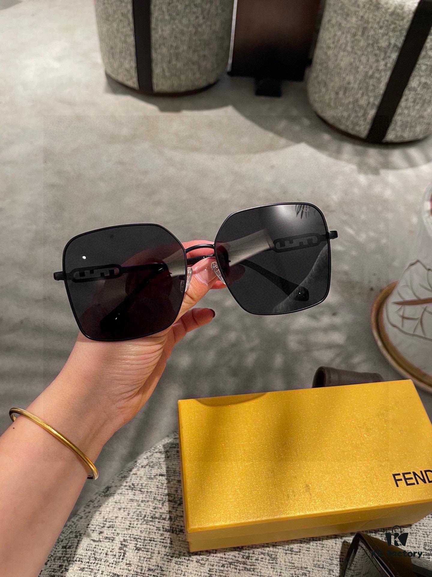 6931f4a13a89a121ed5466be Fendi💌Polaroid Resin Sunglasses😎 New Arrival Chanel-Style Sun Glasses Reduce Glare🥰Block Harmful Light and Radiation😊Essential for Travel, Outfits, and Driving🌸🧐Brand Philosophy - Trends Come and Go, but Style Remains🥳