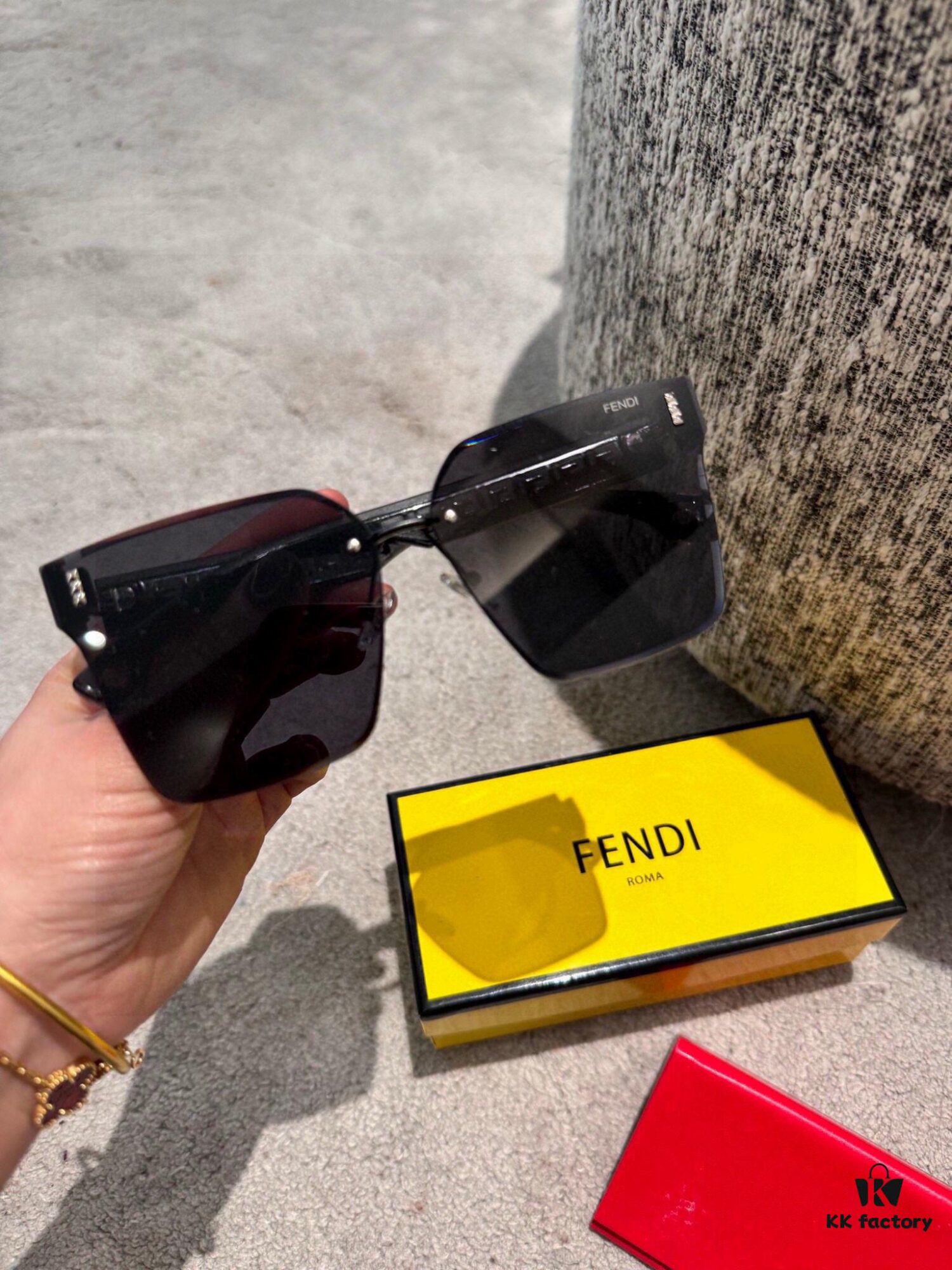 6931f4a23a89a121ed5466ce Fendi Polarized Resin Sunglasses New Style Chanel-Inspired Sun Glasses Reduce Glare, Block Harmful Radiation, Essential for Travel and Daily Wear, Suitable for Driving