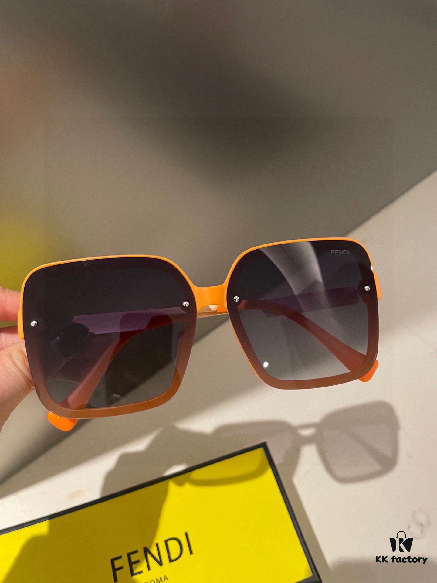 6931f4a33a89a121ed5466e9 Fendi Women's Polarized Sunglasses 🕶️ Fashionable Face-Framing Luxury Style Trendy Look Live Recommendation (6071) Eyewear Sunglasses