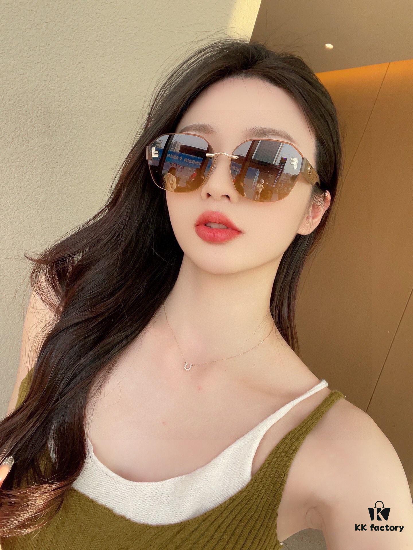 6931f4a43a89a121ed5466f6 HD Fendi Nylon Polarized Sunglasses for Women