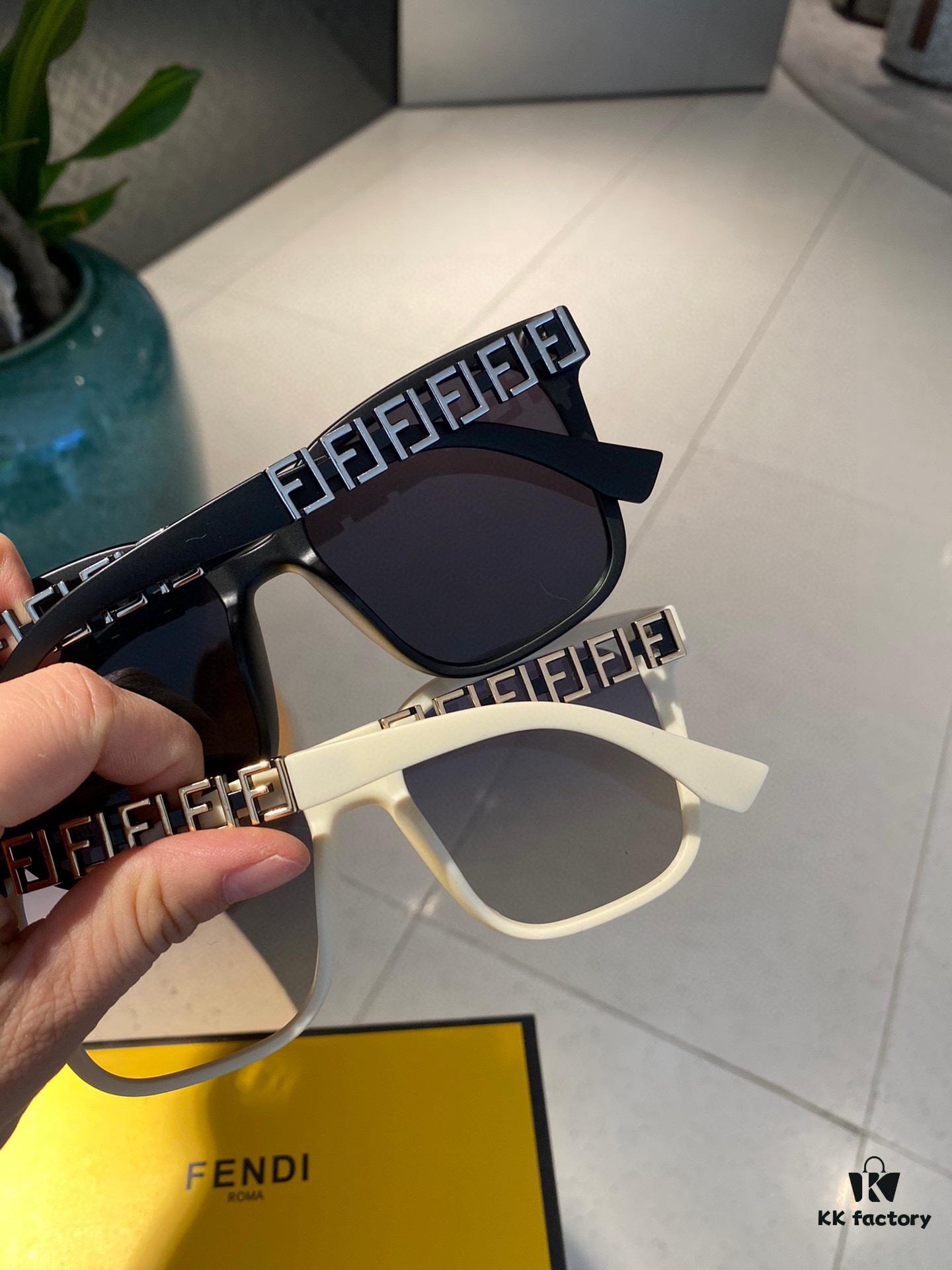6931f4b13a89a121ed5467b7 Fendi Polarized Metal Women's Sunglasses