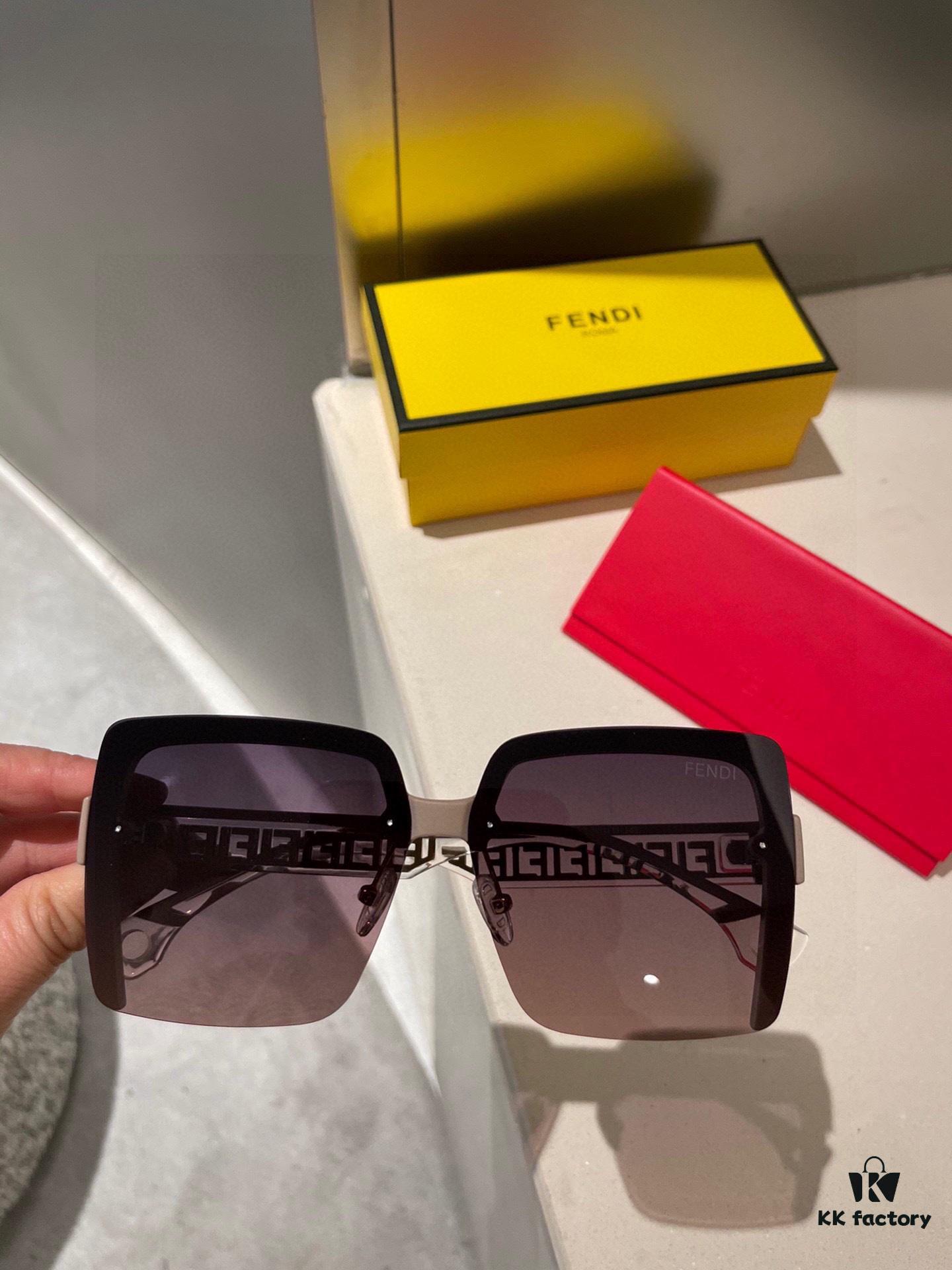 6931f4b73a89a121ed54680d Fendi Women's High-Definition Thickened Nylon Sunglasses (Nylon Series) 🕶️ High-Quality TR-90 Frame, Stylish and Versatile!
