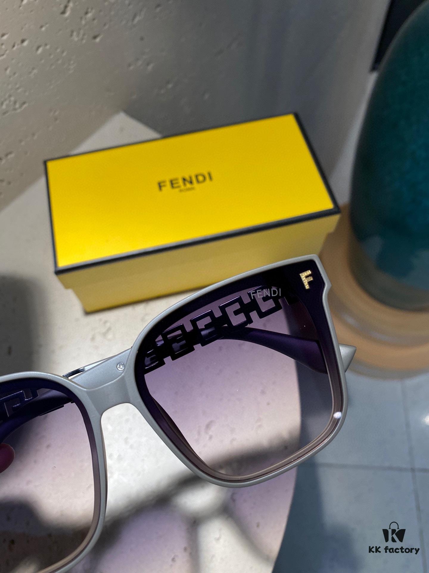 6931f4b73a89a121ed546816 Fendi Polarized Metal Women's Sunglasses