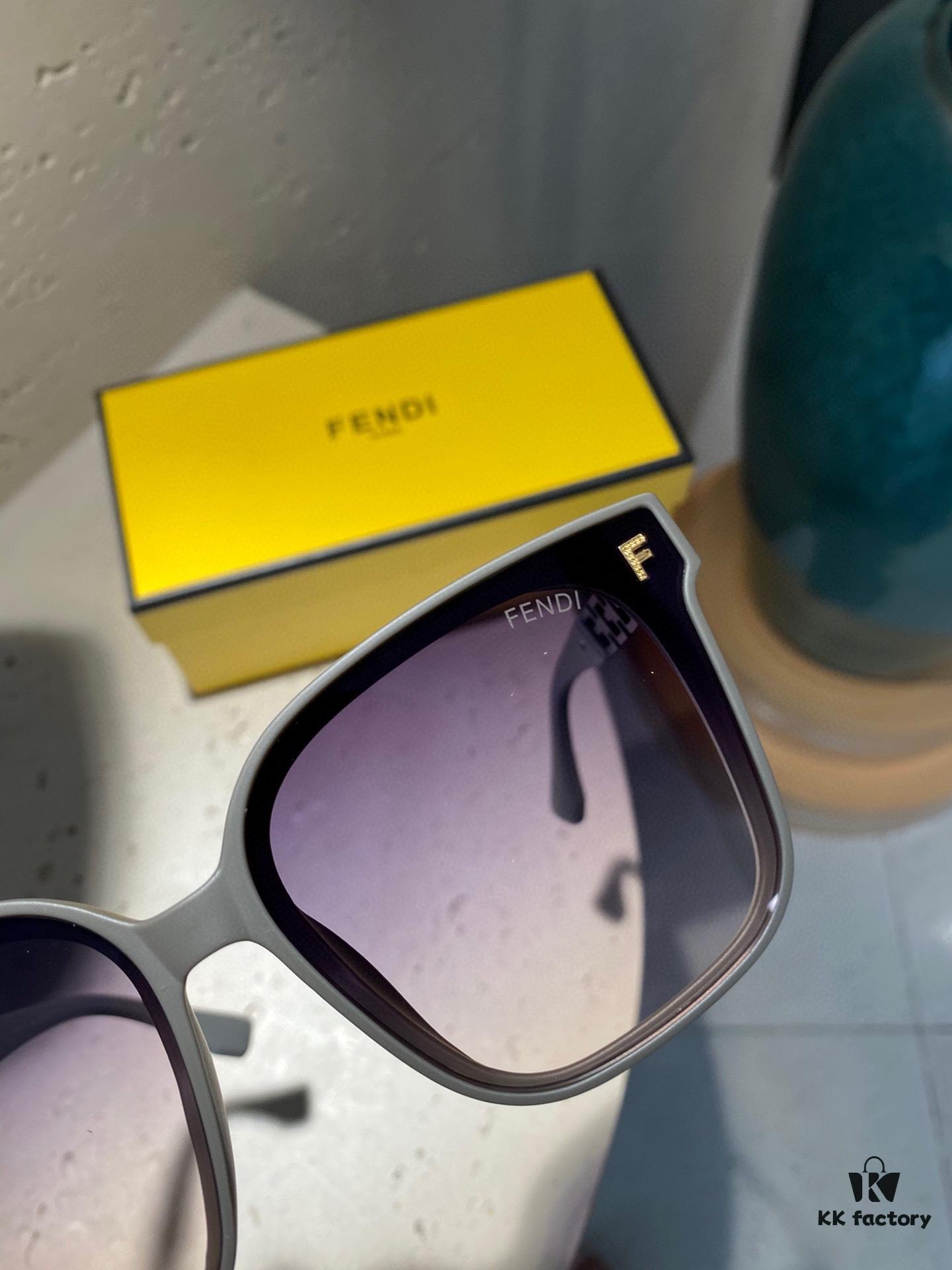 6931f4b83a89a121ed546819 Fendi Polarized Metal Women's Sunglasses