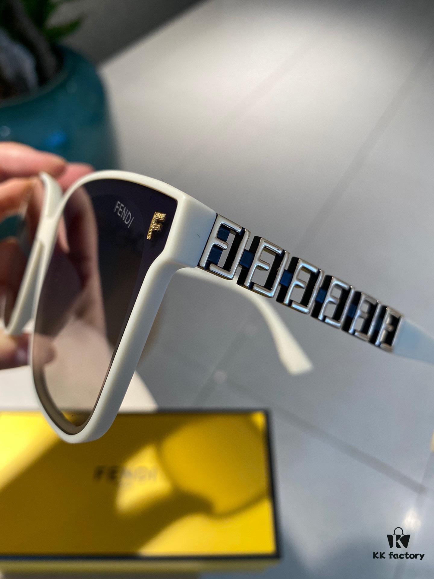6931f4b83a89a121ed546821 Fendi Polarized Metal Women's Sunglasses