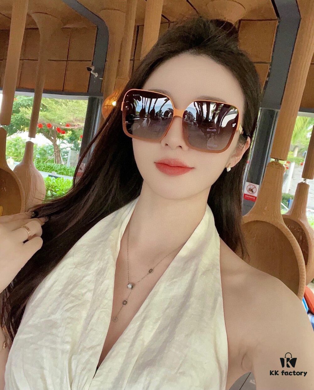 6931f4ba3a89a121ed546843 Fendi Women's Polarized Sunglasses 🕶️ Fashionable Face-Framing Designer Style Popular Live Stream Recommendation (6071) Eyewear