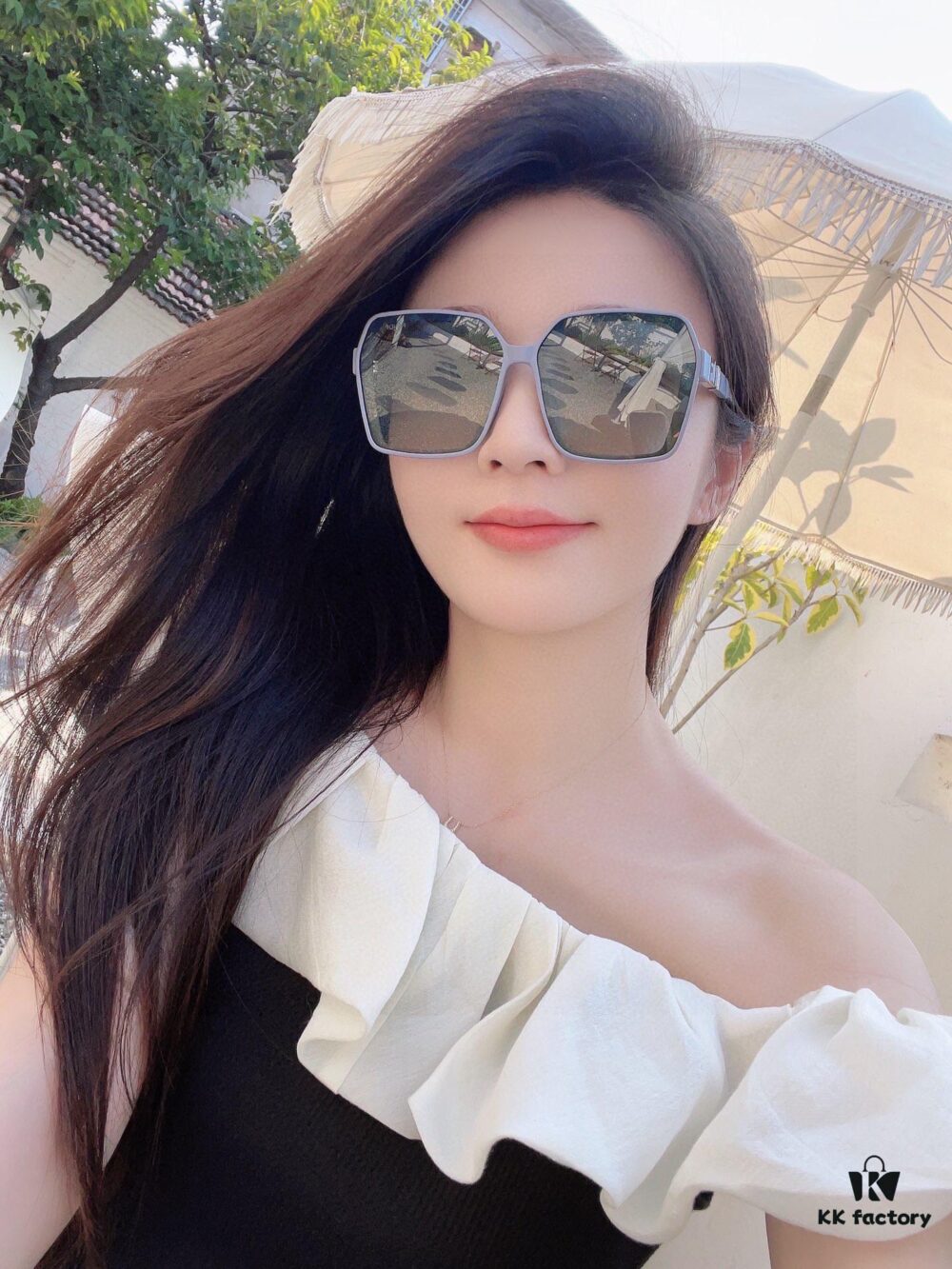 6931f4bc3a89a121ed54685d Fendi Women's Polarized Sunglasses 🕶️ Fashionable Face-Framing Designer Style Trendy Sunglasses Live-Stream Recommended Model (6109)