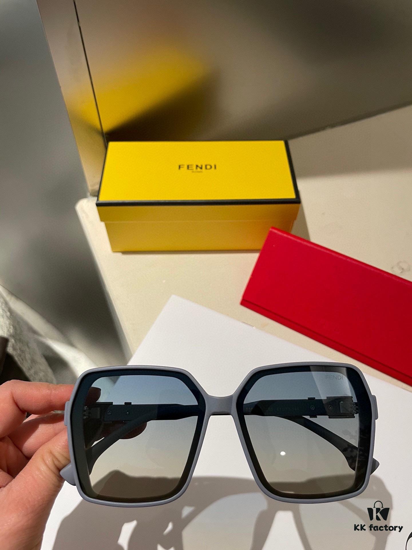 6931f4bc3a89a121ed546860 Fendi Women's Polarized Sunglasses 🕶️ Fashionable Face-Framing Designer Style Trendy Sunglasses Live-Stream Recommended Model (6109)