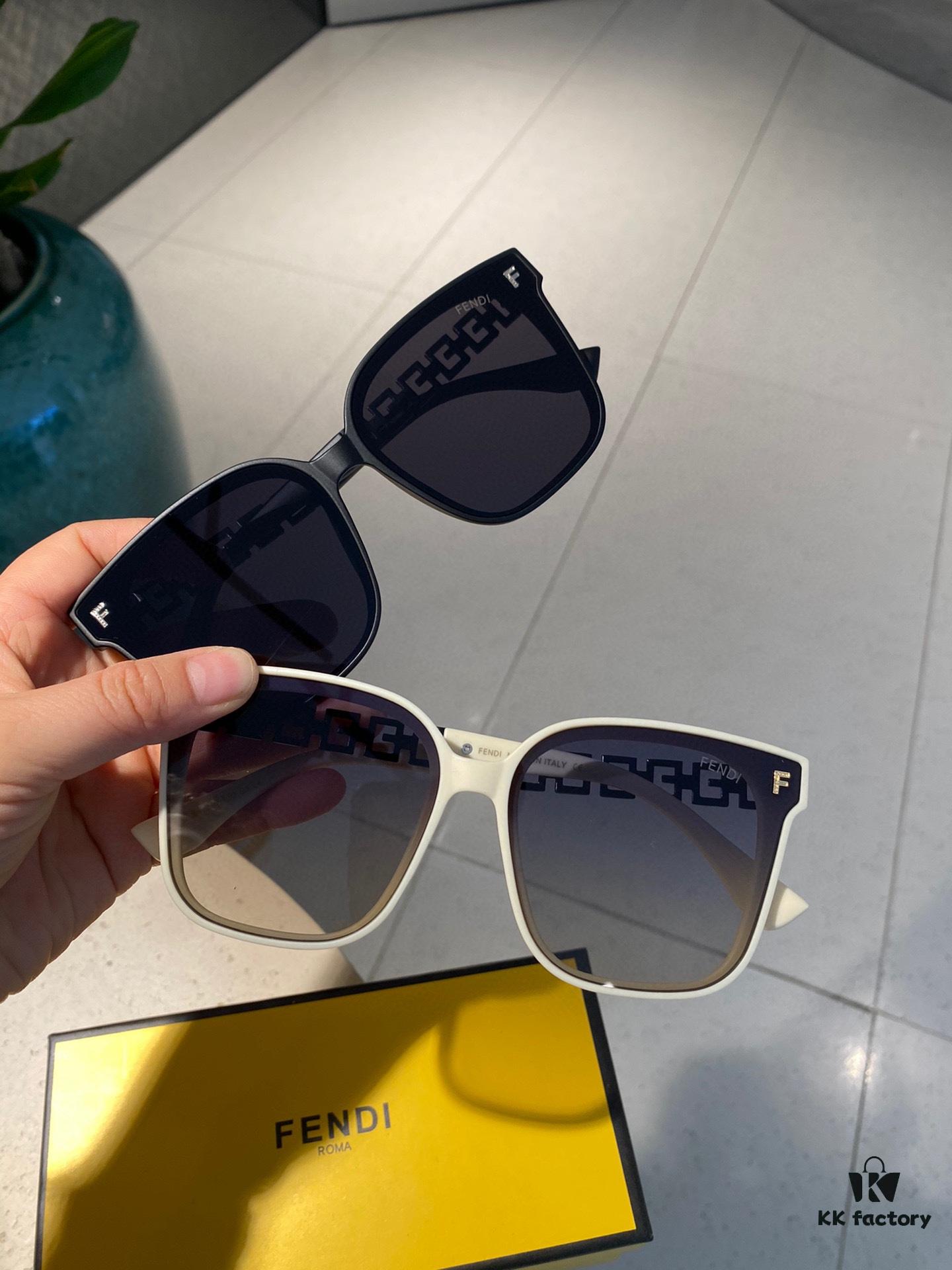 6931f4be3a89a121ed546883 Fendi Polarized Metal Women's Sunglasses