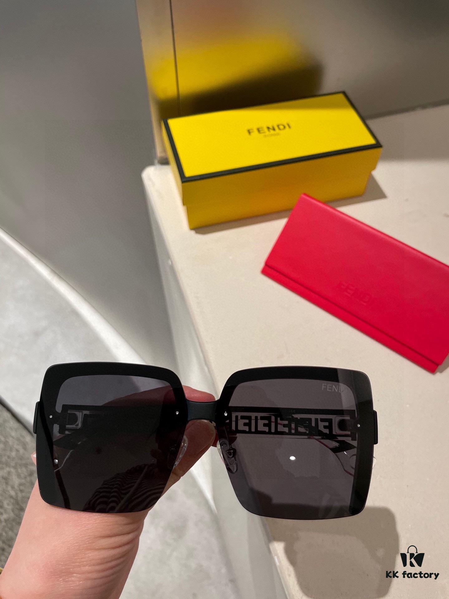 6931f4c13a89a121ed5468ac Fendi Women's High-Definition Thickened Nylon Sunglasses (Nylon Collection) 🕶️ - High-Quality TR-90 Frames, Stylish and Versatile!