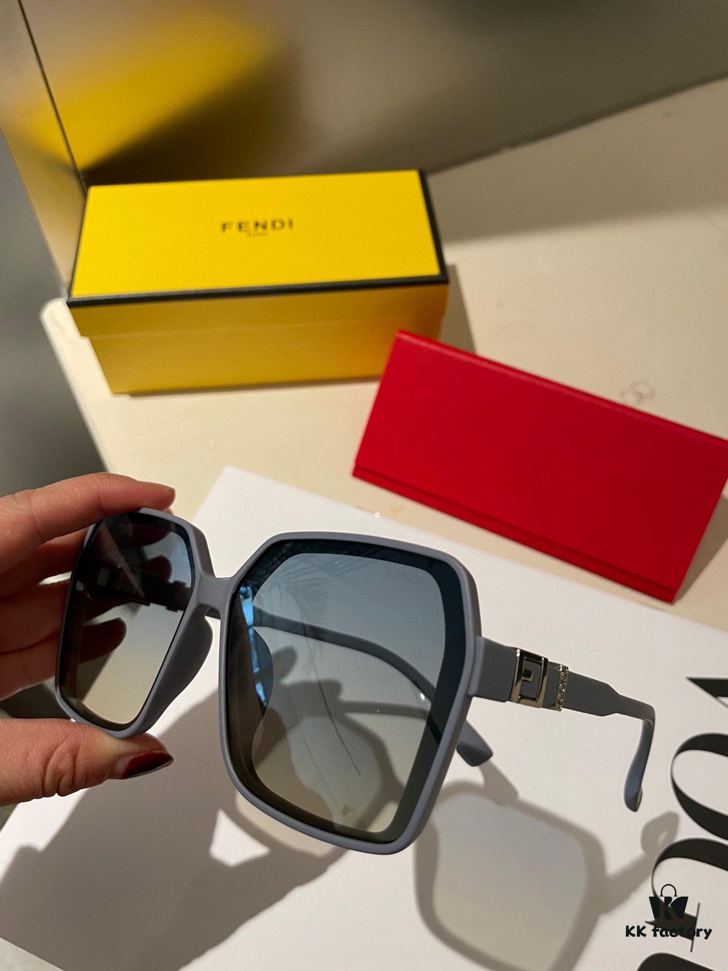 6931f4c63a89a121ed5468f8 Fendi Women's Polarized Sunglasses 🕶️ Fashionable Face-Framing Designer Style Trendy Sunglasses Recommended in Live Stream (6109)