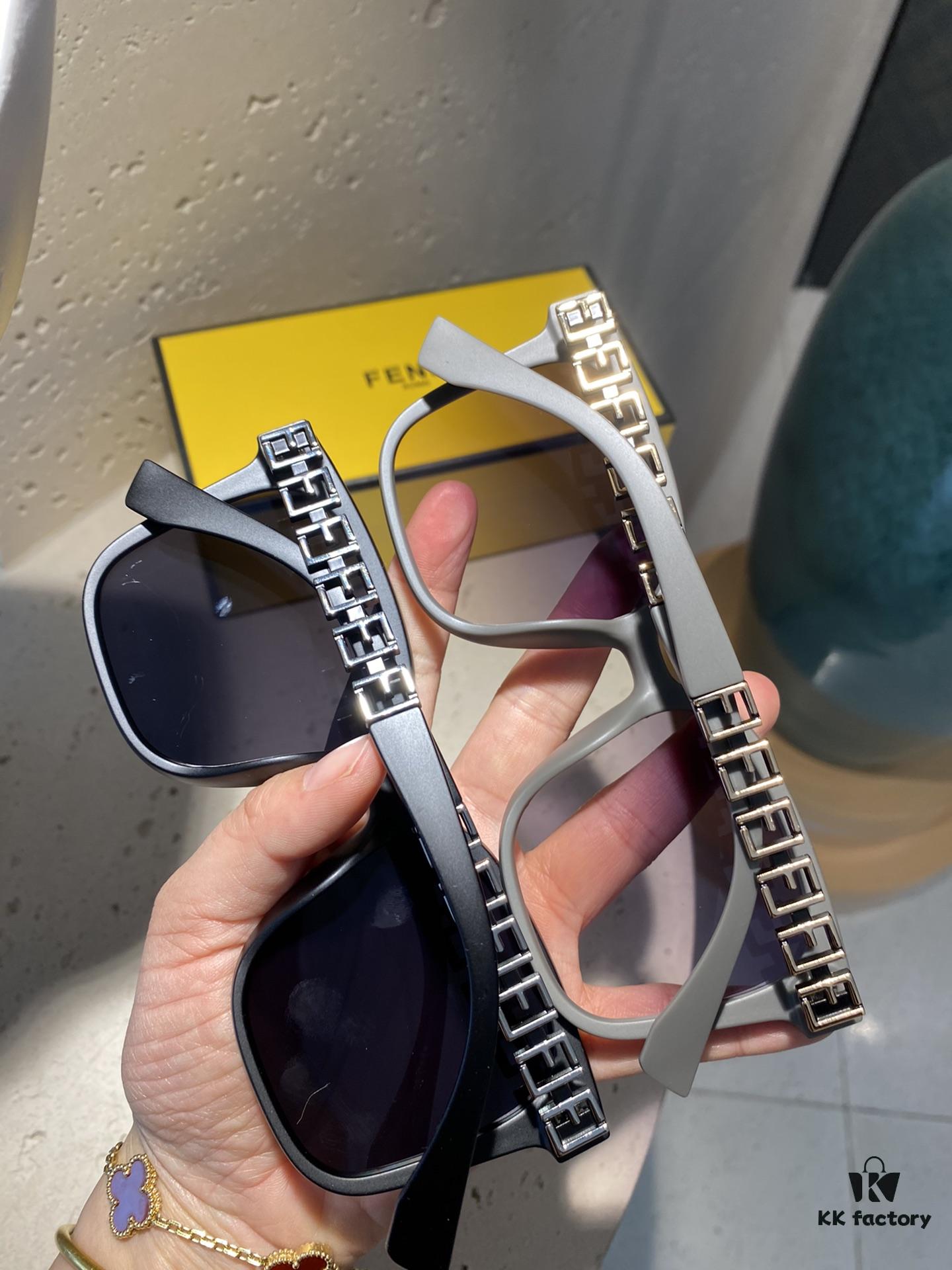 6931f4ca3a89a121ed54692b Fendi Polarized Metal Women's Sunglasses