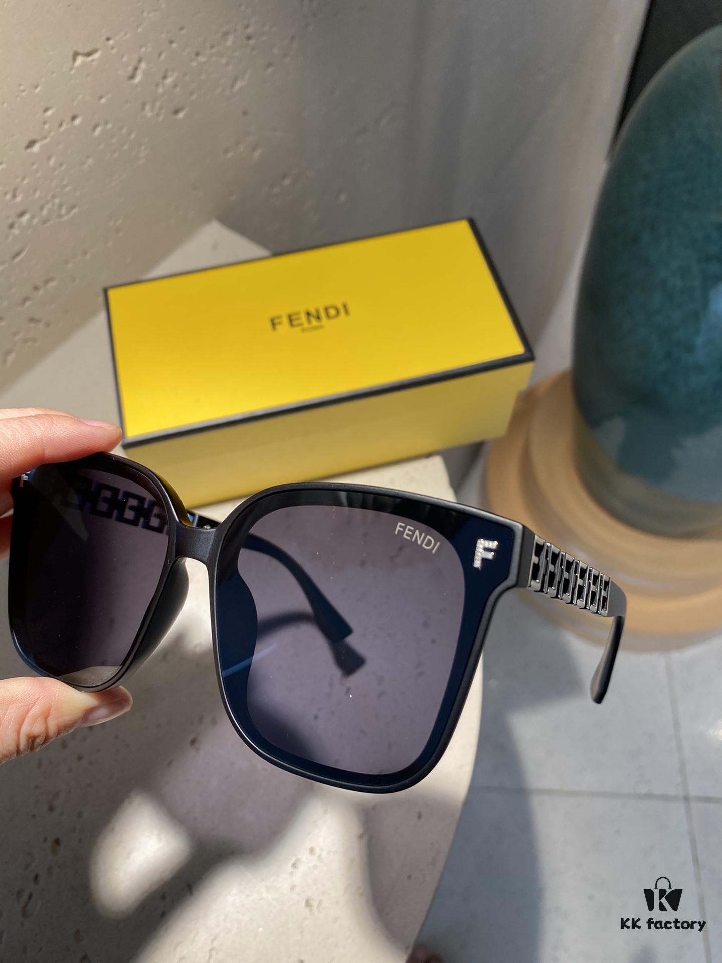 6931f4ca3a89a121ed54692f Fendi Polarized Metal Women's Sunglasses