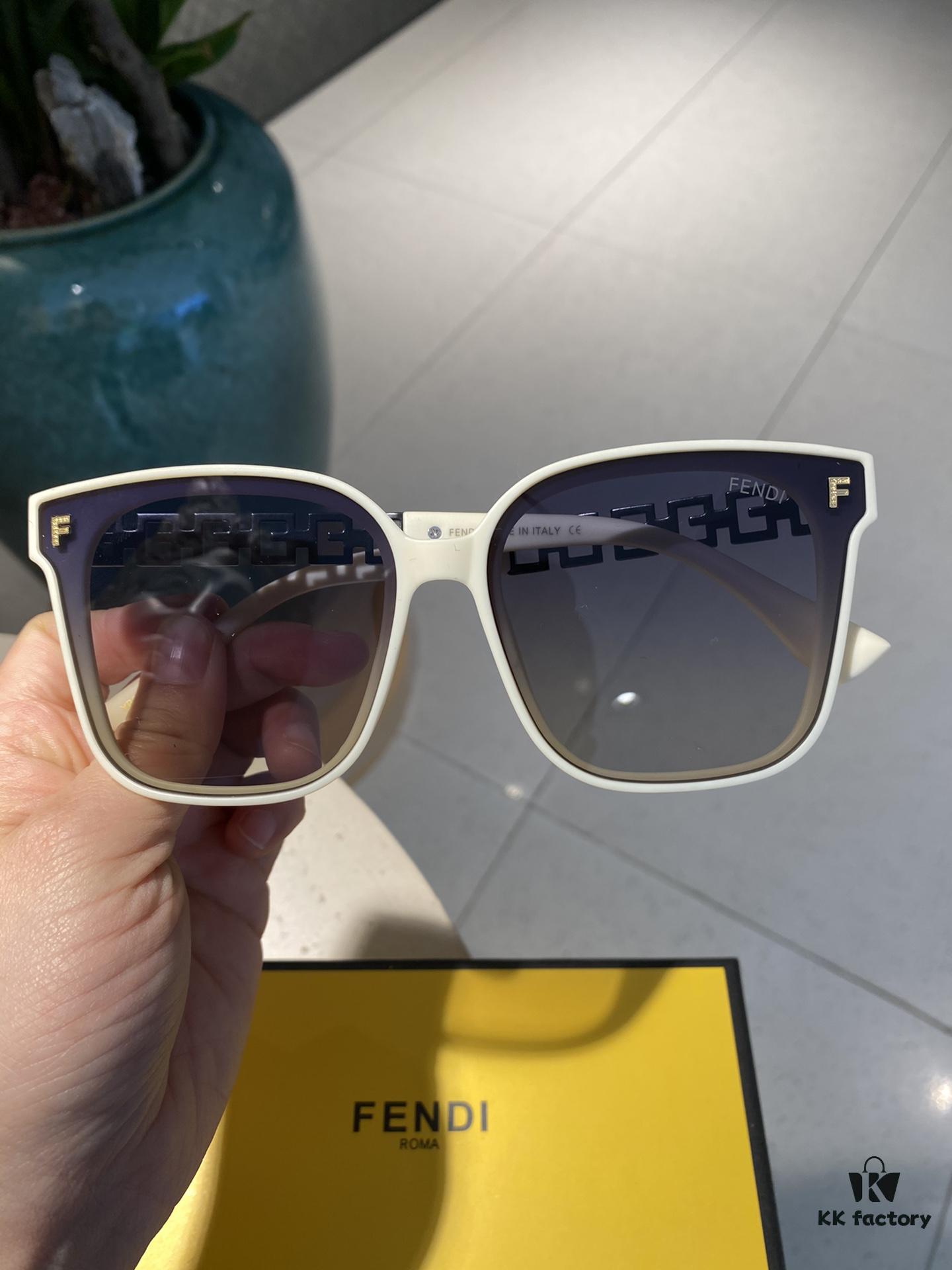 Fendi Polarized Metal Women's Sunglasses